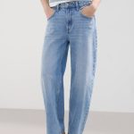 barrel jeans damen