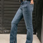 damen bootcut jeans