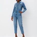 jeans overall damen