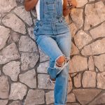 jeans overall damen