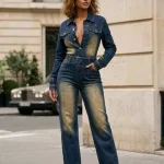 jeans overall damen