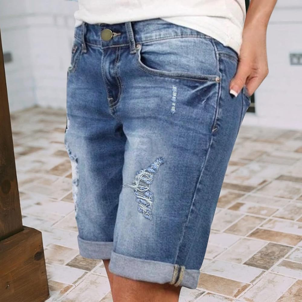 jeans-shorts-damen-060nag-1.jpg jeans shorts damen – Bild 1