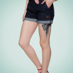 jeans shorts damen