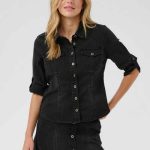 jeanshemd damen