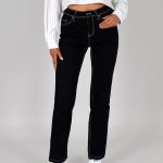schwarze jeans damen