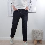 schwarze jeans damen