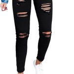 schwarze jeans damen